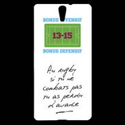Coque Sony Xperia C5 Le combat Bonus offensif-défensif Blanc
