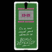 Coque Sony Xperia C5 Obtenir le Bonus offensif-défensif Vert