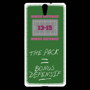 Coque Sony Xperia C5 The pack Bonus offensif-défensif Vert