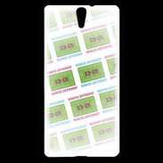 Coque Sony Xperia C5 Dégradé Bonus Offensif-défensif Blanc