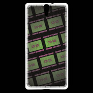Coque Sony Xperia C5 Dégradé Bonus Offensif-défensif Noir