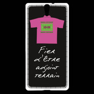 Coque Sony Xperia C5 Bonus offensif-Défensif Adjoint terrain Noir