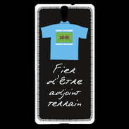 Coque Sony Xperia C5 Bonus offensif-Défensif Adjoint terrain Noir 2