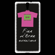 Coque Sony Xperia C5 Entraîneur Bonus offensif-défensif Noir