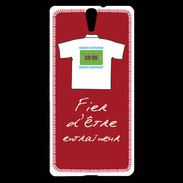 Coque Sony Xperia C5 Entraîneur Bonus offensif-défensif Rouge