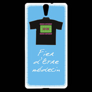 Coque Sony Xperia C5 Médecin Bonus offensif-défensif Bleu 2