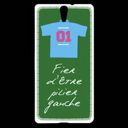 Coque Sony Xperia C5 Pilier gauche Bonus offensif-défensif Vert 2