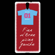 Coque Sony Xperia C5 Pilier gauche Bonus offensif-défensif Rouge 2