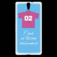 Coque Sony Xperia C5 Talonneur Bonus offensif-défensif Bleu