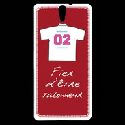 Coque Sony Xperia C5 Talonneur Bonus offensif-défensif Rouge