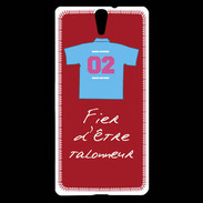 Coque Sony Xperia C5 Talonneur Bonus offensif-défensif Rouge 2