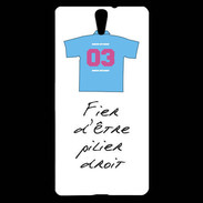 Coque Sony Xperia C5 Pilier droit Bonus offensif-défensif Blanc 2