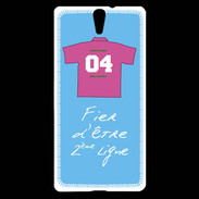 Coque Sony Xperia C5 Deuxième ligne G Bonus offensif Bleu