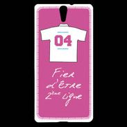 Coque Sony Xperia C5 Deuxième ligne G Bonus offensif Rose