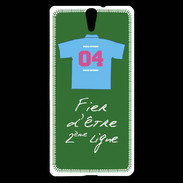 Coque Sony Xperia C5 Deuxième ligne G Bonus offensif Vert 2