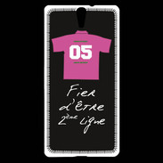 Coque Sony Xperia C5 Deuxième ligne D Bonus offensif Noir