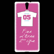 Coque Sony Xperia C5 Deuxième ligne D Bonus offensif Rose