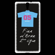 Coque Sony Xperia C5 Deuxième ligne D Bonus offensif Noir 2
