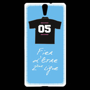 Coque Sony Xperia C5 Deuxième ligne D Bonus offensif Bleu 2