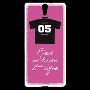 Coque Sony Xperia C5 Deuxième ligne D Bonus offensif Rose 2