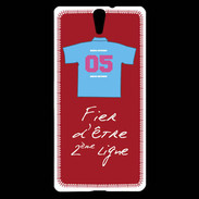 Coque Sony Xperia C5 Deuxième ligne D Bonus offensif Rouge 2