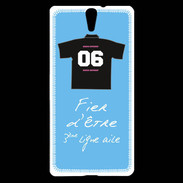 Coque Sony Xperia C5 Troisième ligne G Bonus offensif-défensif Bleu 2