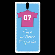Coque Sony Xperia C5 Troisième ligne D Bonus offensif-défensif Bleu