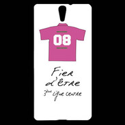 Coque Sony Xperia C5 Troisième ligne centre Bonus offensif-défensif Blanc