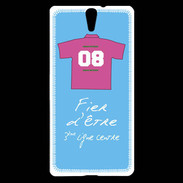 Coque Sony Xperia C5 Troisième ligne centre Bonus offensif-défensif Bleu