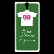 Coque Sony Xperia C5 Troisième ligne centre Bonus offensif-défensif Vert