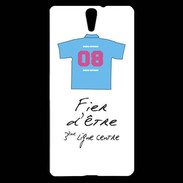 Coque Sony Xperia C5 Troisième ligne centre Bonus offensif-défensif Blanc 2