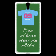 Coque Sony Xperia C5 Demi de mêlée Bonus offensif-défensif Vert 2