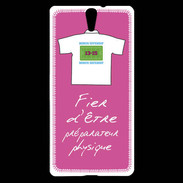 Coque Sony Xperia C5 Préparateur physique Bonus offensif-défensif Rose