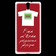 Coque Sony Xperia C5 Préparateur physique Bonus offensif-défensif Rouge
