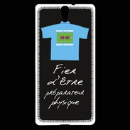 Coque Sony Xperia C5 Préparateur physique Bonus offensif-défensif Noir 2
