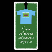 Coque Sony Xperia C5 Préparateur physique Bonus offensif-défensif Vert 2