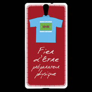 Coque Sony Xperia C5 Préparateur physique Bonus offensif-défensif Rouge 2