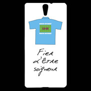 Coque Sony Xperia C5 Soigneur Bonus offensif-défensif Blanc 2