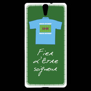 Coque Sony Xperia C5 Soigneur Bonus offensif-défensif Vert 2