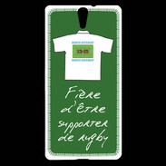 Coque Sony Xperia C5 Supporters Bonus offensif-défensif Vert