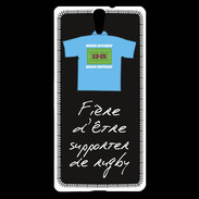 Coque Sony Xperia C5 Supporters Bonus offensif-défensif Noir 2
