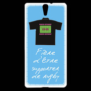 Coque Sony Xperia C5 Supporters Bonus offensif-défensif Bleu 2