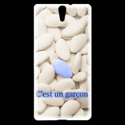 Coque Sony Xperia C5 Dragée C'est un garçon PR