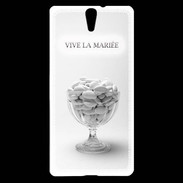 Coque Sony Xperia C5 Vive les mariées PR 