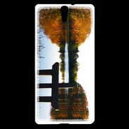 Coque Sony Xperia C5 DP Etang de sologne
