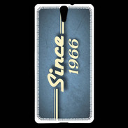 Coque Sony Xperia C5 Since 1966 Bleu