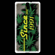 Coque Sony Xperia C5 Since cannabis 1991