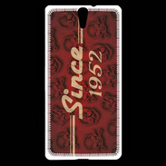Coque Sony Xperia C5 Since crane rouge 1952