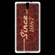 Coque Sony Xperia C5 Since crane rouge 1957