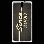 Coque Sony Xperia C5 Since 2000 gris